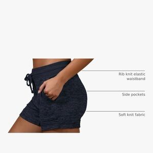 Shorts 90 Degree By Reflex Dark Navy Athletic Shorts